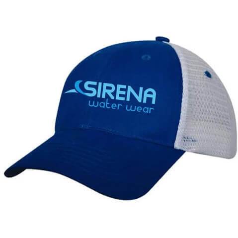 Hat - Blue & White