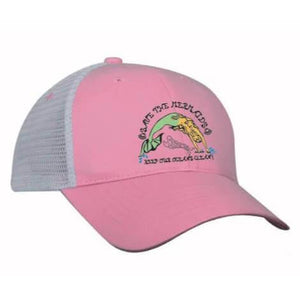 Hat - Pink & Gray